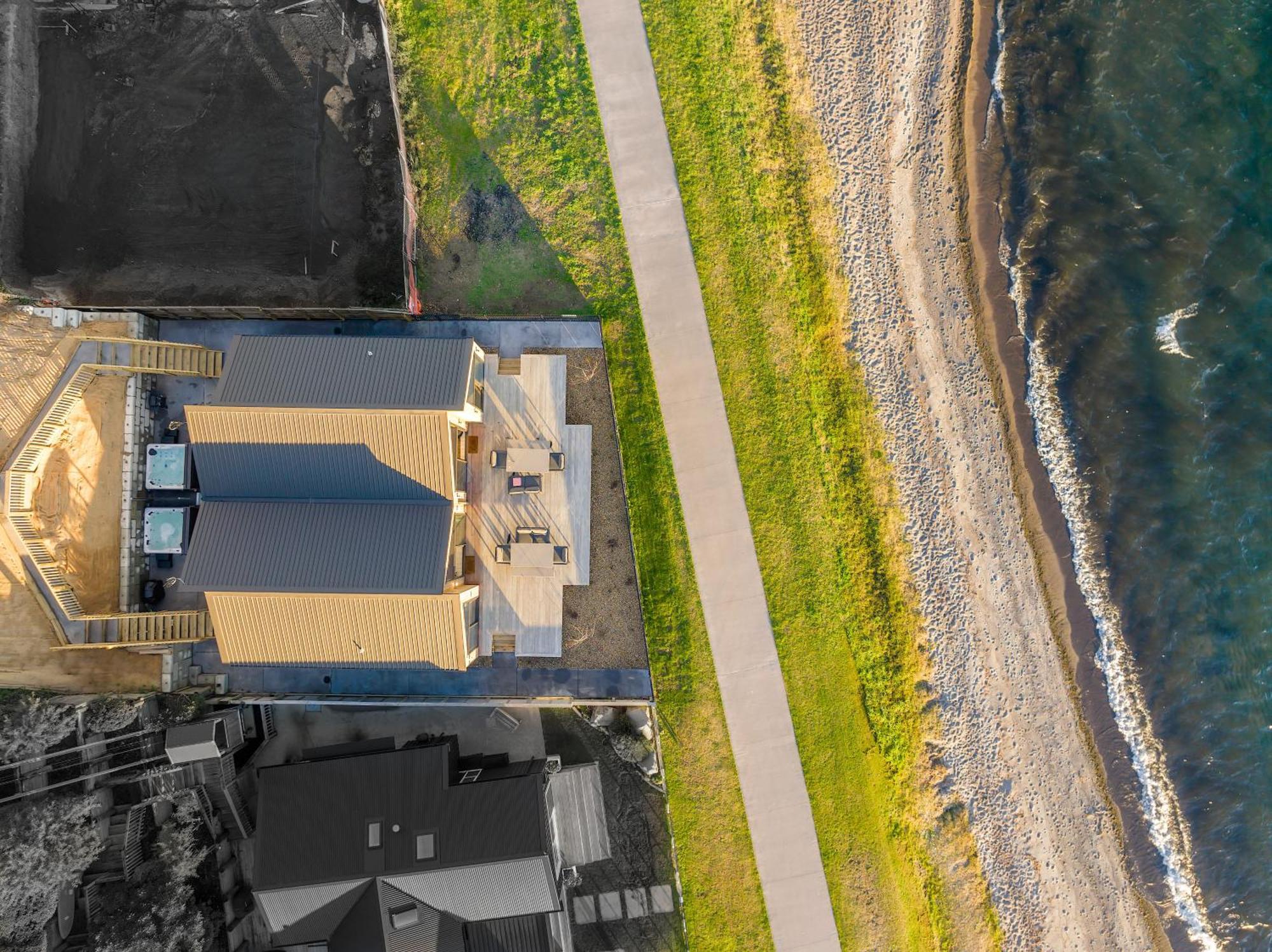 Brand New Lake Front Homes Spa Pool Lago Lago Taupo Exterior foto
